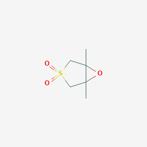 1,5-Dimethyl-6-oxa-3-thiabicyclo[3.1.0]hexane 3,3-dioxide