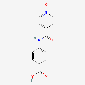 N-(4-Carboxyphenyl)isonicotinamide 1-oxide