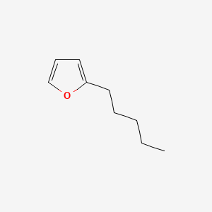 molecular formula C9H14O B1212448 2-戊基呋喃 CAS No. 3777-69-3