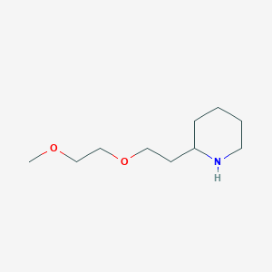 2-[2-(2-Methoxyethoxy)ethyl]piperidine