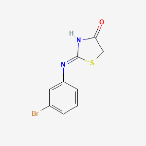 2-(3-Bromophenylamino)thiazol-4-one