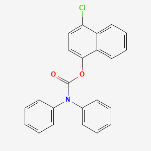 4-chloronaphthalen-1-yl N,N-diphenylcarbamate