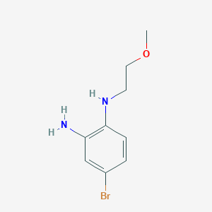 4-Bromo-N1-(2-methoxyethyl)benzene-1,2-diamine