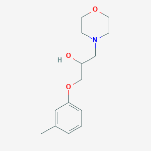 1-(3-Methylphenoxy)-3-morpholin-4-ylpropan-2-ol