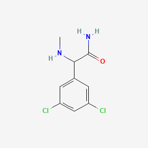 2-(3,5-Dichlorophenyl)-2-(methylamino)acetamide