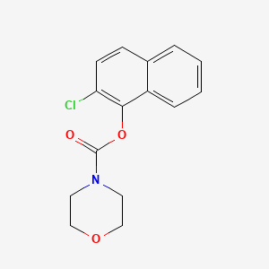 2-Chloronaphthalen-1-yl morpholine-4-carboxylate