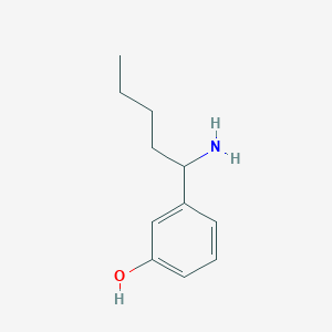 3-(1-Aminopentyl)phenol