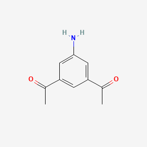 molecular formula C10H11NO2 B1212476 3,5-二乙酰苯胺 CAS No. 87533-49-1