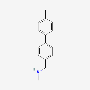 [1,1'-Biphenyl]-4-methanamine, N,4'-dimethyl-