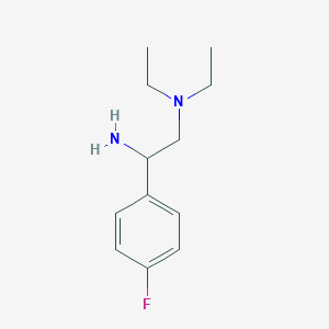 1,2-Ethanediamine, N2,N2-diethyl-1-(4-fluorophenyl)-