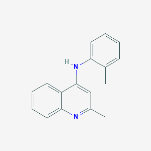 (2-Methyl-quinolin-4-yl)-o-tolyl-amine