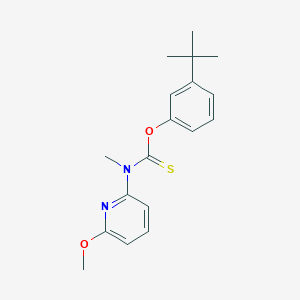 molecular formula C18H22N2O2S B1212485 Pyributicarb CAS No. 88678-67-5