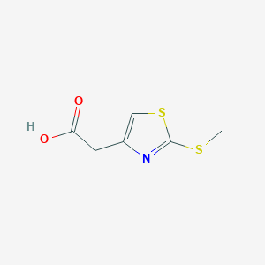 2-[2-(Methylthio)-4-thiazolyl]acetic Acid