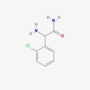 2-Amino-2-(2-chlorophenyl)acetamide