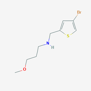 [(4-Bromothiophen-2-yl)methyl](3-methoxypropyl)amine