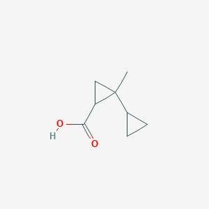 1-Methyl-1,1'-BI(cyclopropyl)-2-carboxylic acid