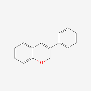 molecular formula C15H12O B1212533 3-Phenyl-2H-chromene CAS No. 6054-00-8