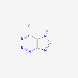 1H-Imidazo[4,5-d]-1,2,3-triazine, 4-chloro-