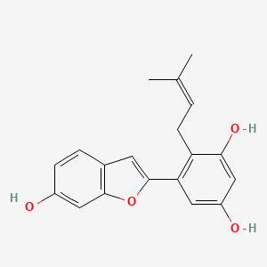 molecular formula C19H18O4 B1212537 去甲吗啡辛 I 