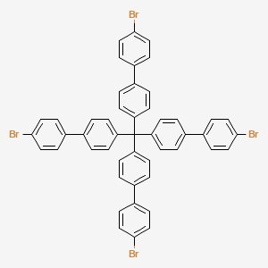 1-Bromo-4-[4-[tris[4-(4-bromophenyl)phenyl]methyl]phenyl]benzene