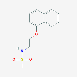 (Methylsulfonyl)(2-naphthyloxyethyl)amine