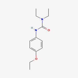 molecular formula C13H20N2O2 B12125448 3-(4-Ethoxyphenyl)-1,1-diethylurea CAS No. 1461-82-1