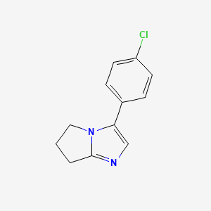 3-(4-chlorophenyl)-6,7-dihydro-5H-pyrrolo[1,2-a]imidazole