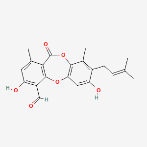 B1212558 mollicellin H CAS No. 68455-09-4