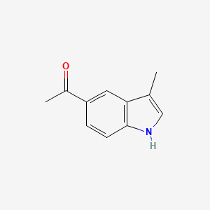 Ethanone, 1-(3-methyl-1H-indol-5-yl)-