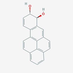 molecular formula C20H14O2 B121259 (E)-7,8-Dihydrobenzo(a)pyrene-7,8-diol CAS No. 57404-88-3