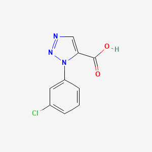 1-(3-Chlorophenyl)-1H-1,2,3-triazole-5-carboxylic acid