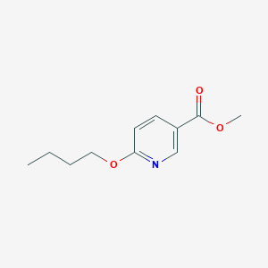 molecular formula C11H15NO3 B12126075 Methyl 6-butoxynicotinate 