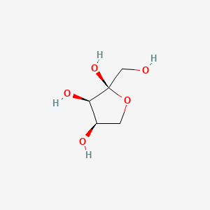 molecular formula C5H10O5 B1212615 alpha-D-Ribulose CAS No. 131064-69-2