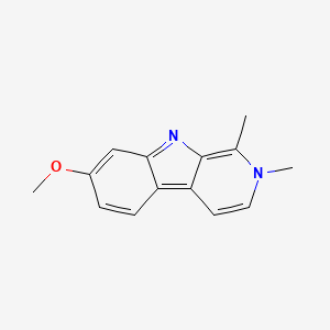 molecular formula C14H14N2O B1212674 N(2)-甲基哈尔明 CAS No. 6519-18-2