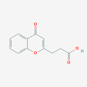 4H-1-Benzopyran-2-propanoic acid, 4-oxo-