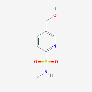 5-(hydroxymethyl)-N-methylpyridine-2-sulfonamide