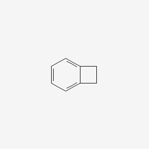 molecular formula C8H8 B1212686 苯并环丁烯 CAS No. 694-87-1