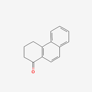molecular formula C14H12O B1212699 3,4-Dihydro-2H-phenanthren-1-one CAS No. 573-22-8