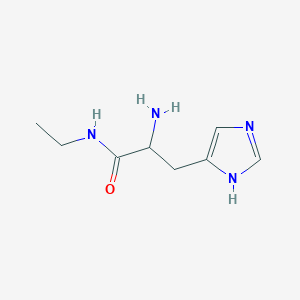 2-amino-N-ethyl-3-(1H-imidazol-5-yl)propanamide