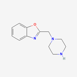 2-(Piperazinylmethyl)benzoxazole