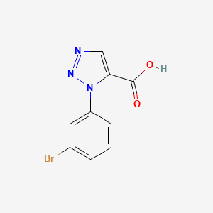 1-(3-Bromophenyl)-1H-1,2,3-triazole-5-carboxylic acid