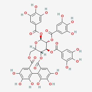 molecular formula C41H30O26 B1212729 Eugeniin 