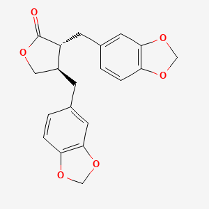 molecular formula C20H18O6 B1212730 Hinokinin CAS No. 26543-89-5