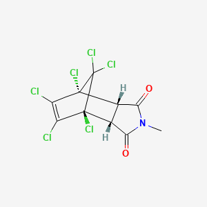 1,7,8,9,10,10-Hexachloro-4-methyl-4-azatricyclo[5.2.1.0(2,6)]dec-8-ene-3,5-dione