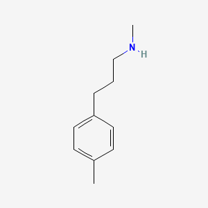 molecular formula C11H17N B12127373 Methyl-(3-P-tolyl-propyl)-amine 