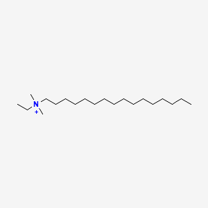 molecular formula C20H44N+ B1212740 Mecetronium CAS No. 10328-33-3