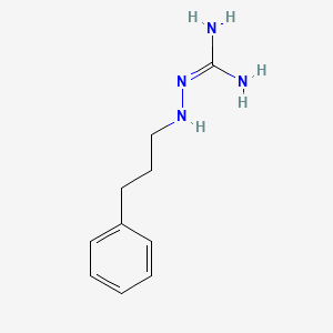 molecular formula C10H16N4 B1212743 (3-Phenylpropyl)aminoguanidine CAS No. 36298-19-8