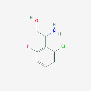 2-Amino-2-(2-chloro-6-fluorophenyl)ethanol