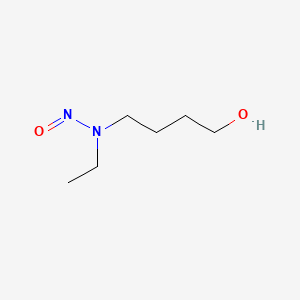 molecular formula C6H14N2O2 B1212746 N-乙基-N-(4-羟基丁基)亚硝胺 CAS No. 54897-62-0