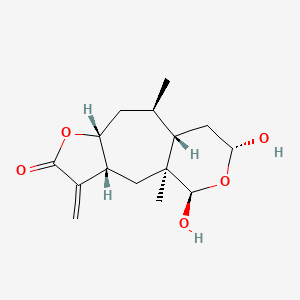 molecular formula C15H22O5 B1212747 海门酚 CAS No. 57074-51-8